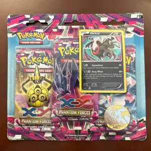 XY Phantom Forces Pokemon 3 Pack Blister