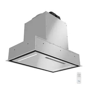RH-BQ08-CR Ceiling Mount Range Hood - Insert & Island - 1000 CFM