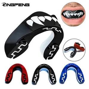 Professional Boxing Mouth Guard, 1 Count Breathable MMA Mouth Guard, Sports Mouth Protector for Boxing, Football, Hockey, Martial Arts