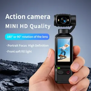 HD Vlogging Camera 180 Degree Rotatable For Vlog YouTube Tiktok Girls Record Life Video Recording Entry Portable Handheld anti-shake Action Sports Dv Camera with Screen for Outdoor Charging Compact for gift