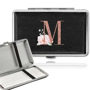 PU Material Cigarette Storage Case, Stylish Organizational Box Purse, Cigar Leather Container, Protective Cover, Portable & Elegant