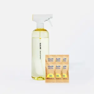 Blueland  Multi Surface Cleaner, 1 Year Supply, Mineral & Plant-Based, Spray Bottle + Plastic-Free All Purpose Cleaning Refill Tablets, Lemon
