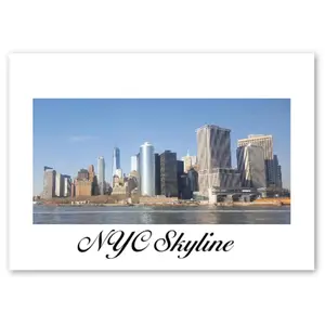 Pack of 10 Post Cards (EU + Rest of World)- NYC Skyline
