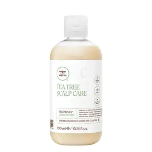 Paul Mitchell Tea Tree Scalp Care Regeniplex Conditioner - Lightweight Formula with Ginseng & Turmeric for Fuller Thicker Hair - 300ml Haircare Shampoo Blend Cleanser Cleansing