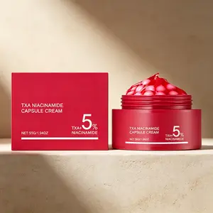 TXA + Niacinamide Capsule Cream 55g – 5% Brightening & Dark Spot Corrector – Reduces Hyperpigmentation, Melasma & Sun Spots – Evens Skin Tone & Restores Radiance – Daily Face Moisturizer for All Skin Types