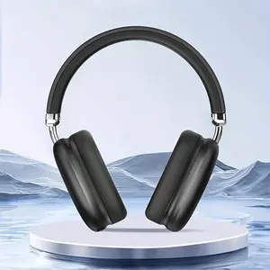 Over Ear Noise Cancellation Bluetooth Earphones Wireless Earbuds New Stereo E-sports Gaming Headset Black Audio Electronic