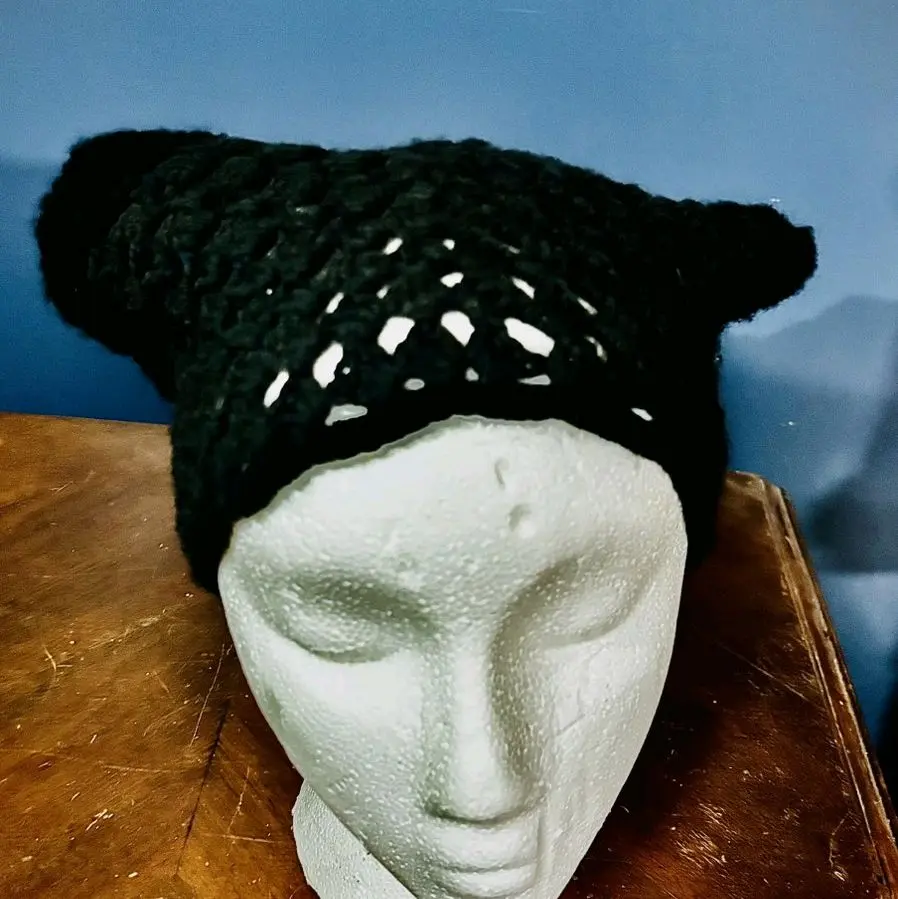 Crochet Bandana, Adjustable Headband, Everyday Hair Accessory, Expands 21 to 28 Inches Fashion Accessory