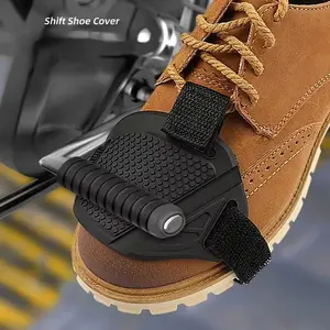 Motorcycle Riding Shoe Covers, Gear Shift Pad, Boot Protectors for Men & Women, Practical Transmission Accessories