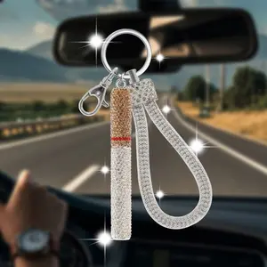 Sparkly Rhinestone Keychain for Women Cute Bling Car Gift