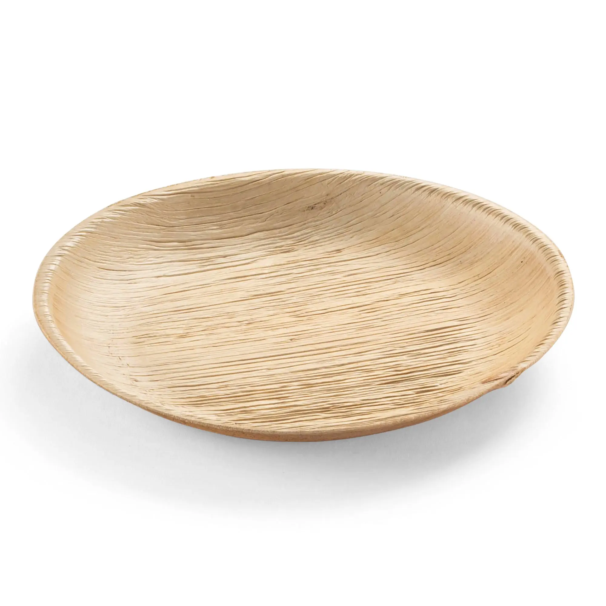 Round Palm Leaf Eco Friendly Disposable Salad Plates (8")
