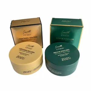 Avocado & Golden Eye Mask Set - A Gentle Solution for Puffiness and Dry Skin, Ideal for Daily Eye Care and Skincare Gift