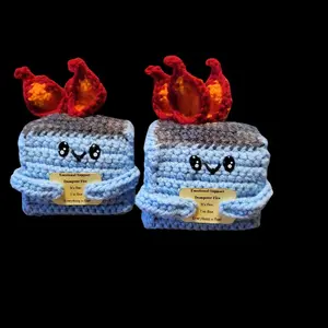 Emotional Support dumpster fires handmade
