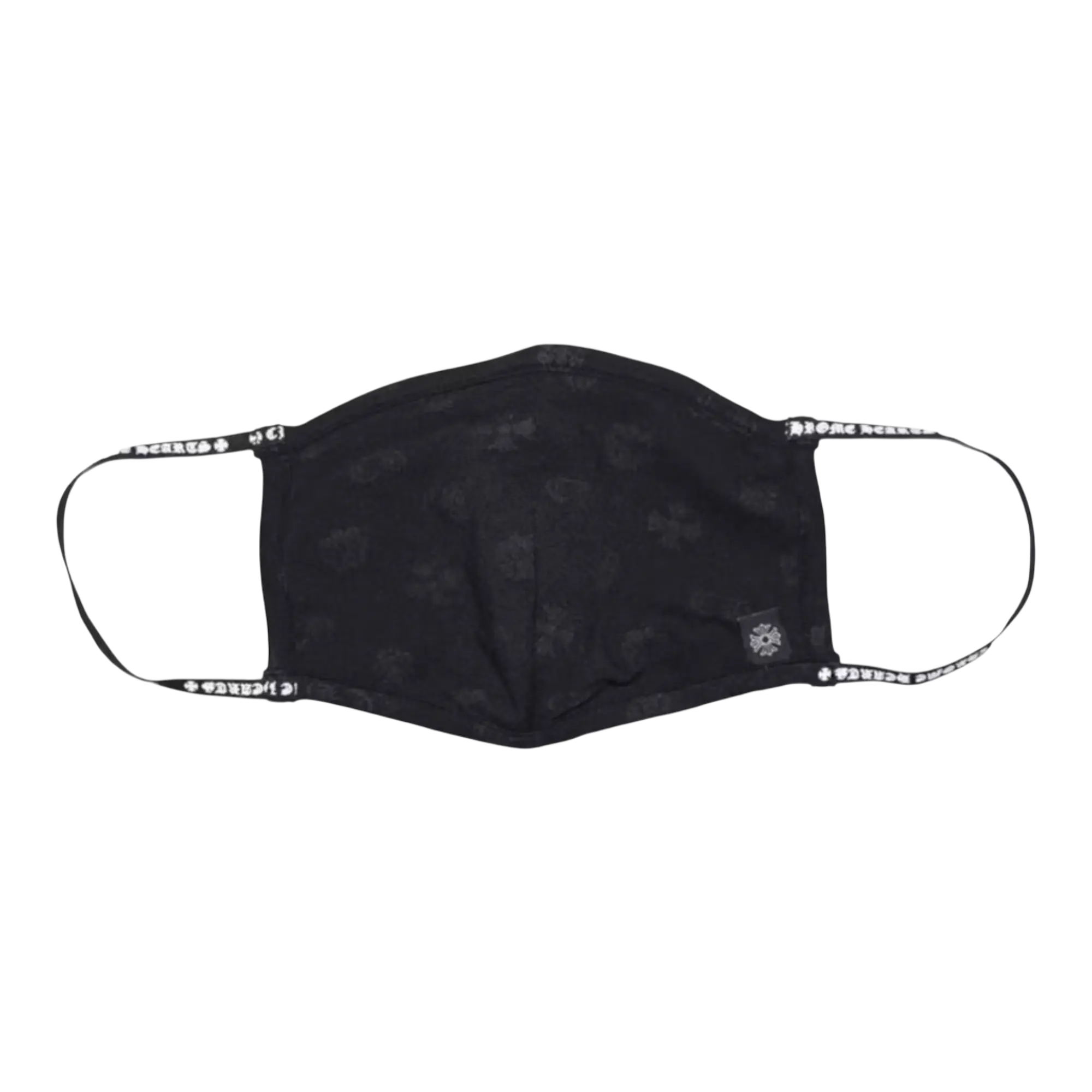 734100 Chrome Hearts Motif Black Facemask