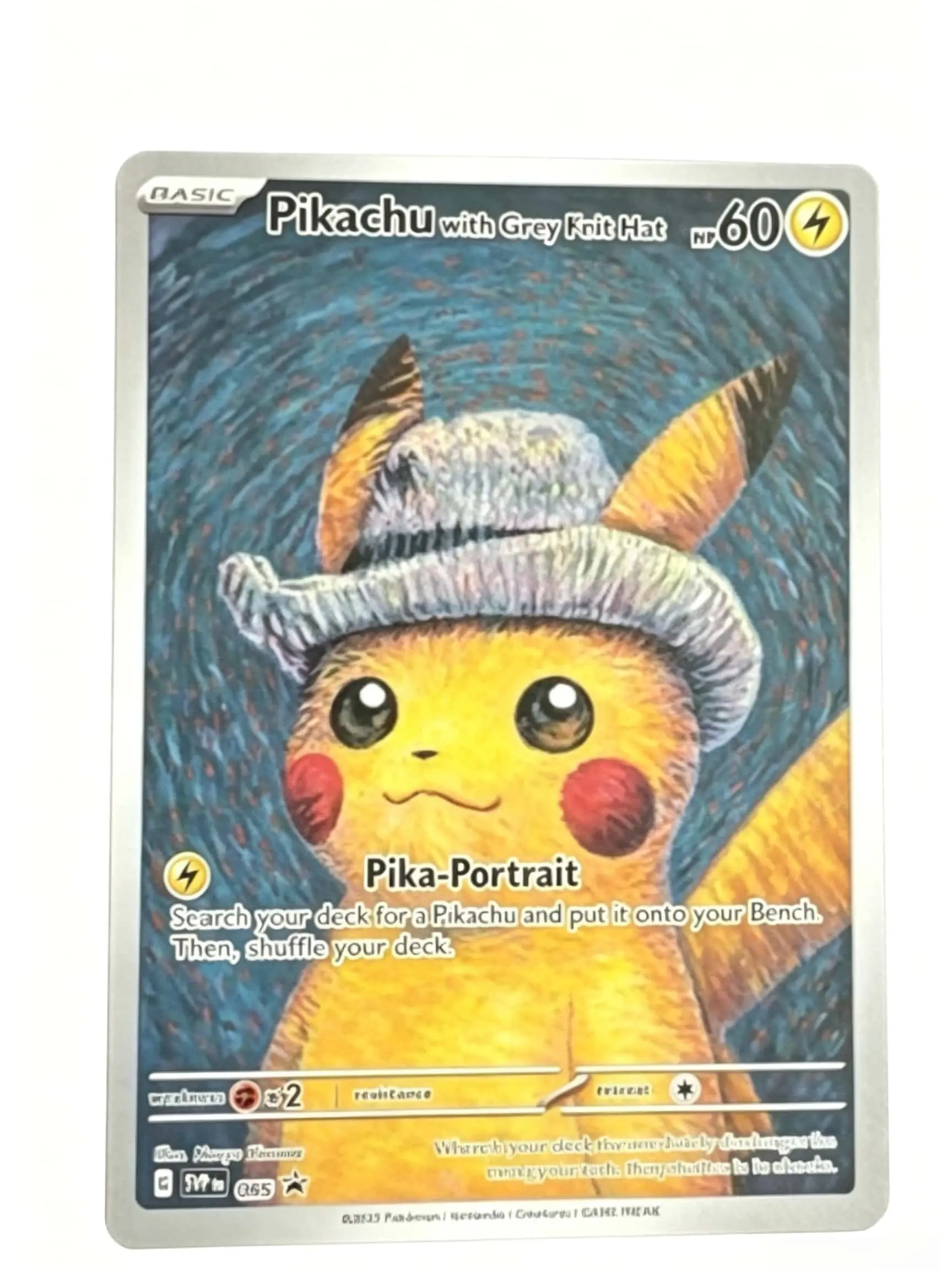 Pikachu with Grey Felt Hat 085/SVP EN Promo Pokemon TCG Rare Collectible Card