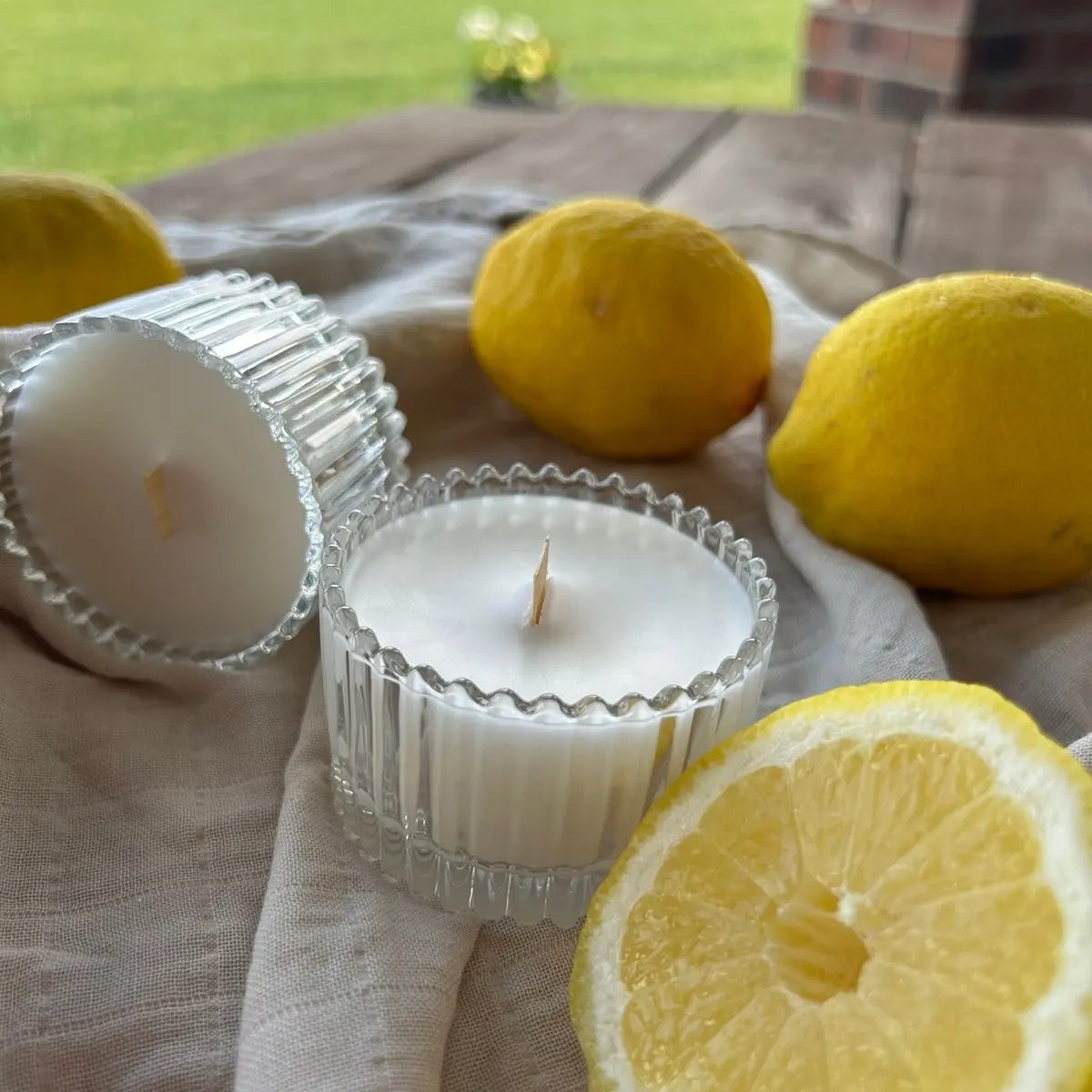 Candles Limoncello /coconut candles Gift Birthday