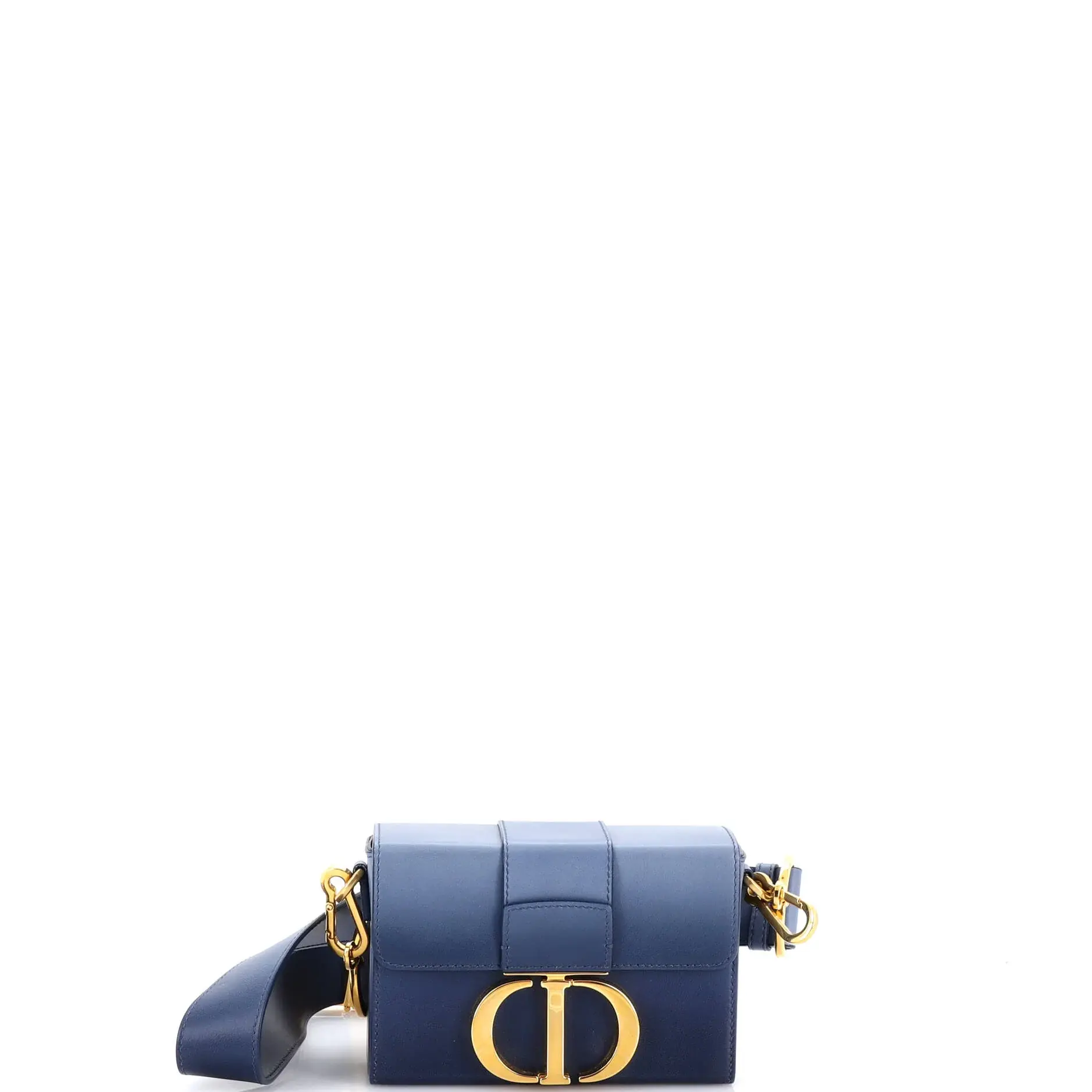 Pre-owned Dior Leather Shoulder Bags Christian 30 Montaigne Box Bag Ombre by Rebag
