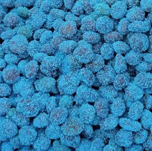 Sour Blue Raspberry Gushers Extremely Sour Best Gummies, Irresistible delicious tangy, Trending candy, viral, popular on TikTok by CandyLand USA Snack Sweet Bonbon