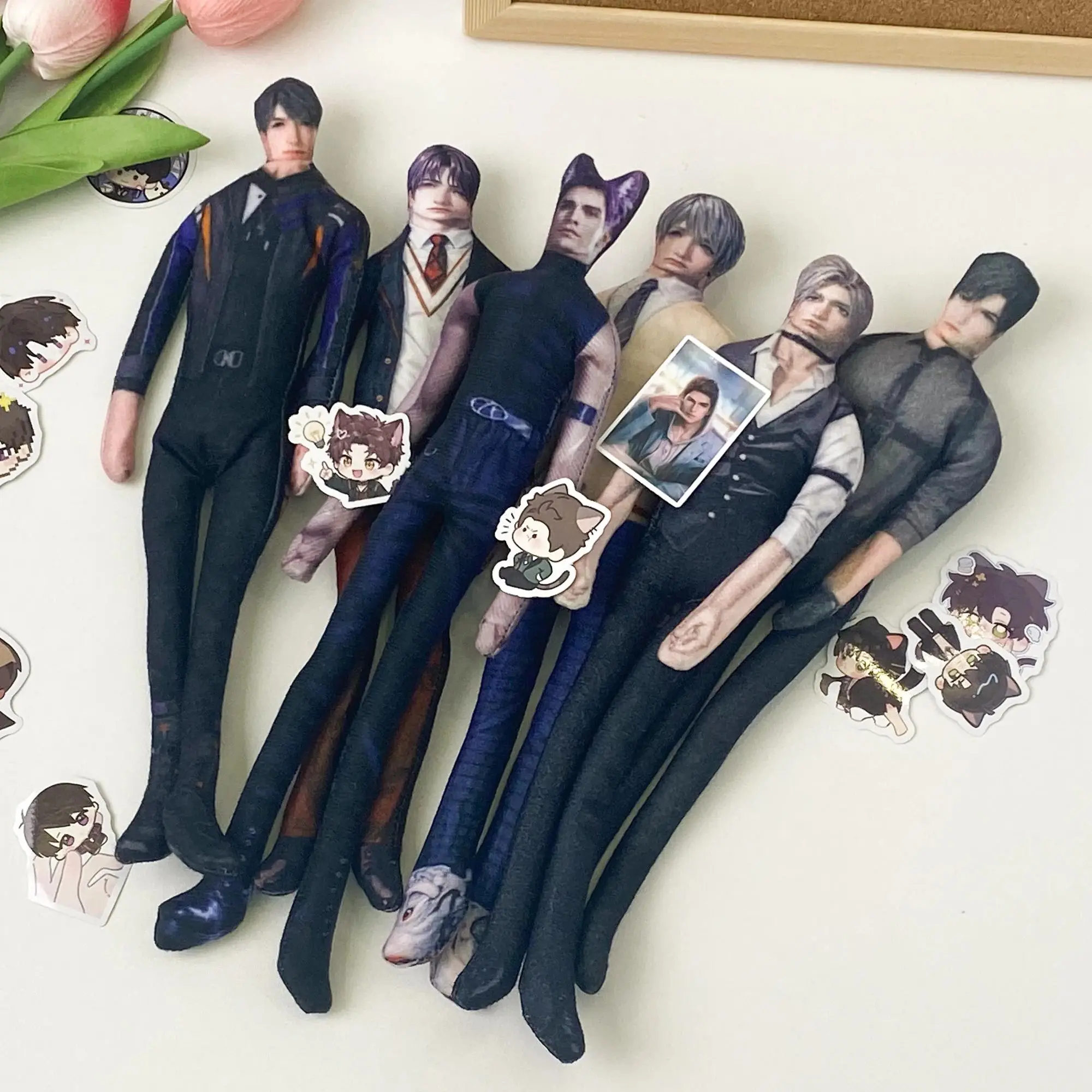 Love and Deepspace Valko,Sylus, Zayne, Xavier, Rafayel, Caleb 28cm / 11.02in Abstract Plush Doll-Fan Collectible Merch
