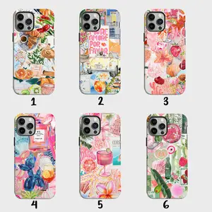 Coquette Collage Preppy and Cute Pink Aesthetic Phone Case, Google Pixel Cover