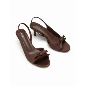 Cider BOWKNOT DECOR SLINGBACK SANDALS
