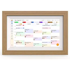 Digital Calendar 10.1 Inch  Screen Family Organizer with Photo Frame,  Frame, Chore Chart and Meal Planner No Subscription