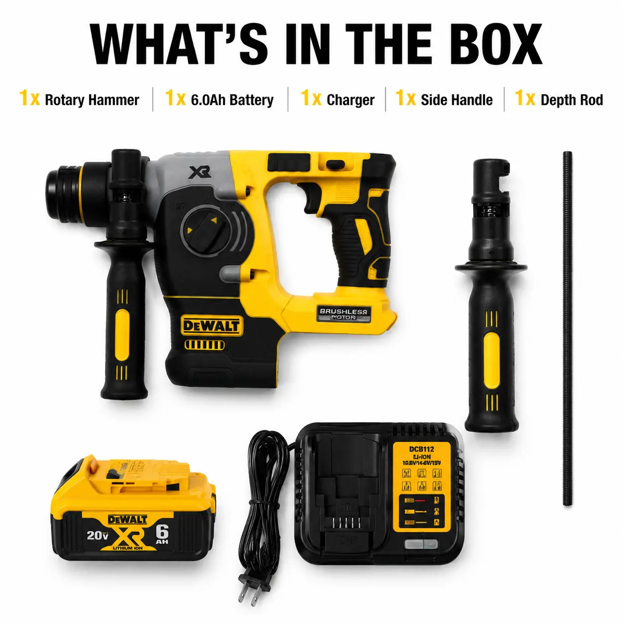 DEWALT 273 Cordless Oscillating Multi-Tool Kit with 20V Power Battery & Charger, Impact Socket Set, Lug Nut Flips Guide - Compact, Included Accessories Simplify Renovation Process for Tile Removal Demo Purposes, Oscillating Tool, Bathroom Renovation