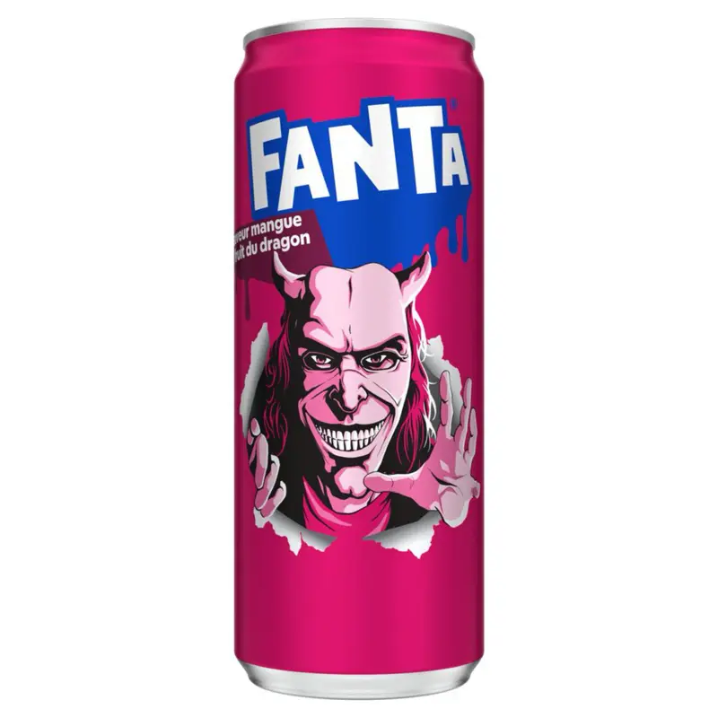 Fanta Mango Dragonfruit sodas Fanta Mango Dragonfruit sodas