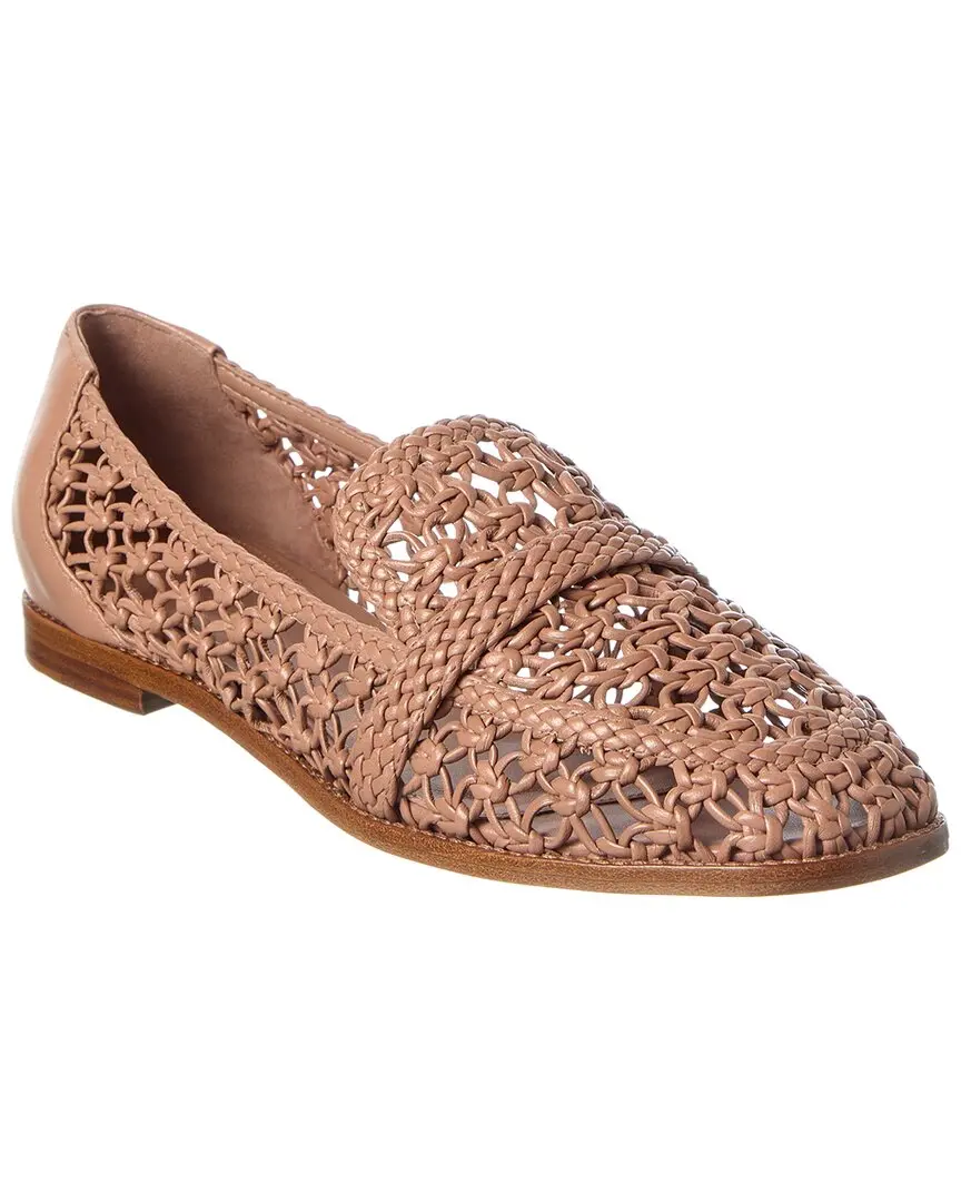 Alexandre Birman  Jane Tresse Leather Loafer
