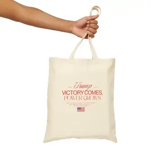 Cotton Trump Victory Tote Bag