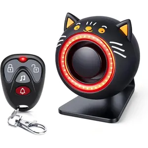 Car Alarm System,120dB Car Alarm System with Motion Sensor, Car Alarm Anti Theft Device with Wireless Remote, Rechargeable Vehicle Security System for Cars, RVs, SUVs, Trucks