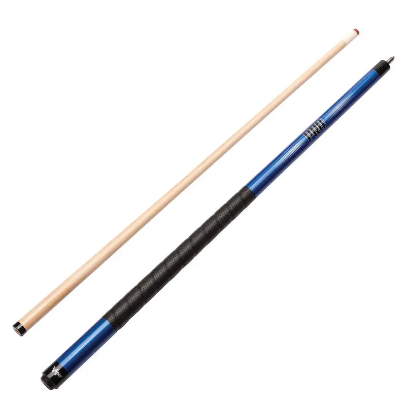 Viper Revolution Sure Grip Pro Blue Billiard/Pool Cue Stick Tip Wrap Maple Hardwood Pro Taper Rubber Spiral Wrap Le Pro Leather Tip Snooker Cue