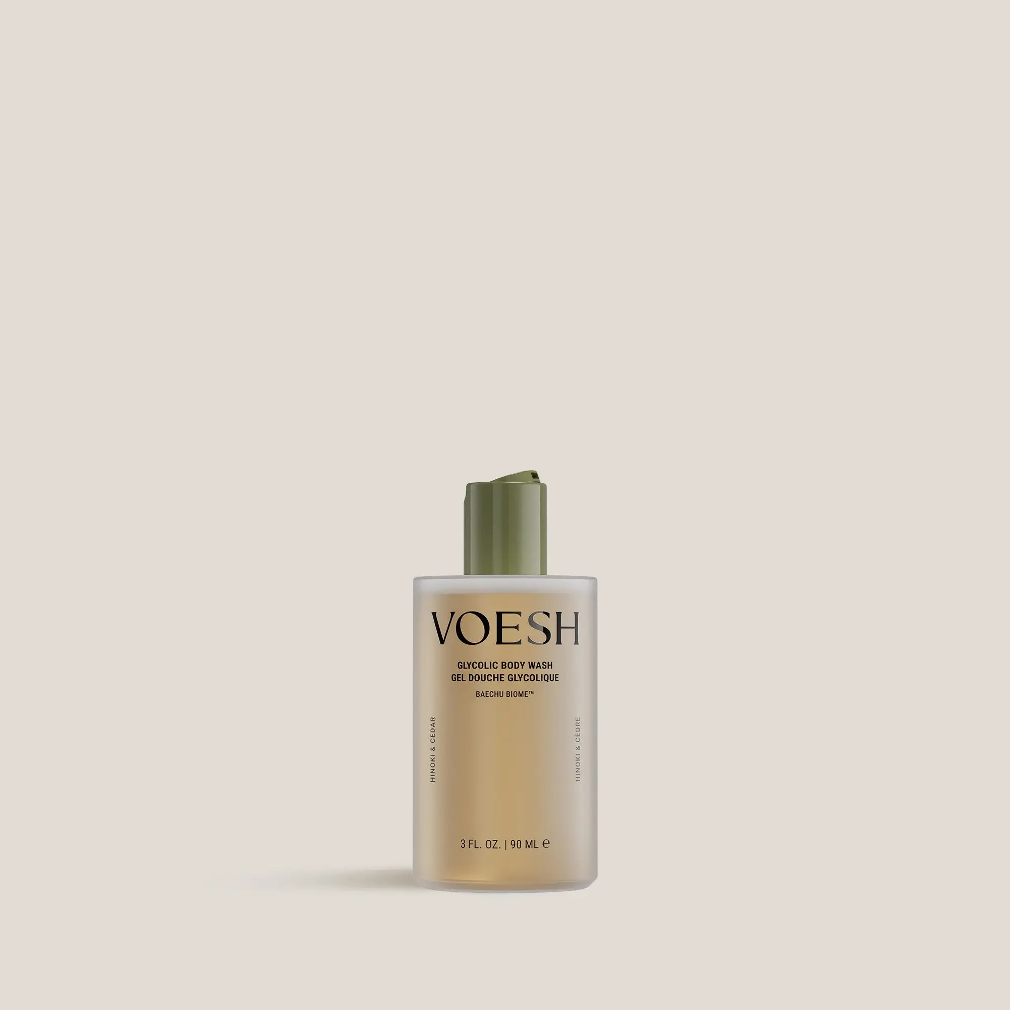 VOESH Mini Glycolic Body Wash | K-Beauty Exfoliating Body Wash for Bright, Glowing Skin