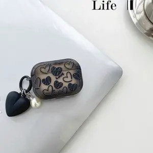 Graffiti Heart Case for Apple AirPods Pro/AirPods 2/3/4, Stylish Earphone Protective Cover, Perfect Gift for Friends