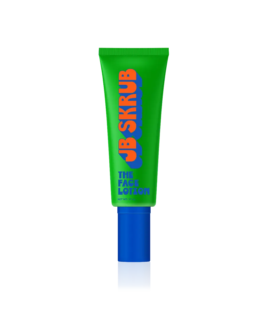 JB SKRUB The Face Lotion for Teens - Lightweight Oil Control Moisturizer with Niacinamide & Aloe Vera