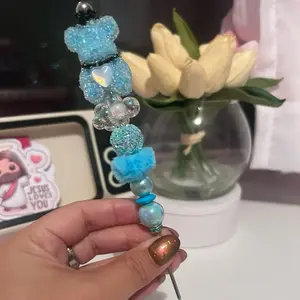 Cute blue bear Pokey Tool Craft Vinyl Adhesive Cookie Design for Crafting Projects Crafting Tool Vinyl Adhesive Cookie Design