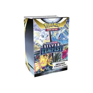 Pokemon Silver Tempest Booster Bundle - Includes 6 Booster Packs from the Trading Card Game Series