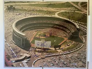 NY Mets Greats Multi-Signed Autographed Baseball 16x20 Photo Beckett COA