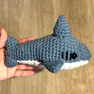 Hand Crocheted Shark
