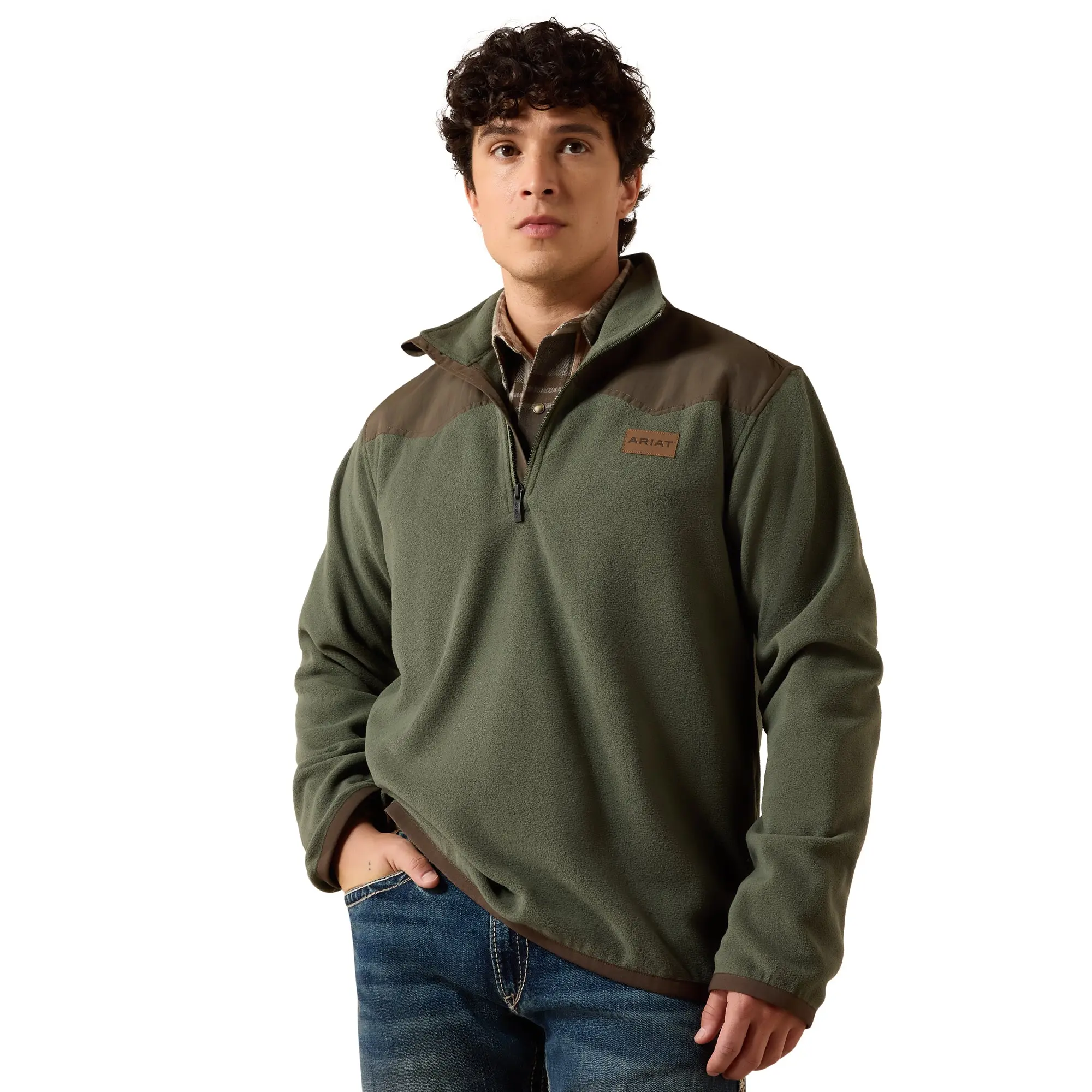 Ariat Men's Basis Thyme Desert Fleece Sweater 10079398