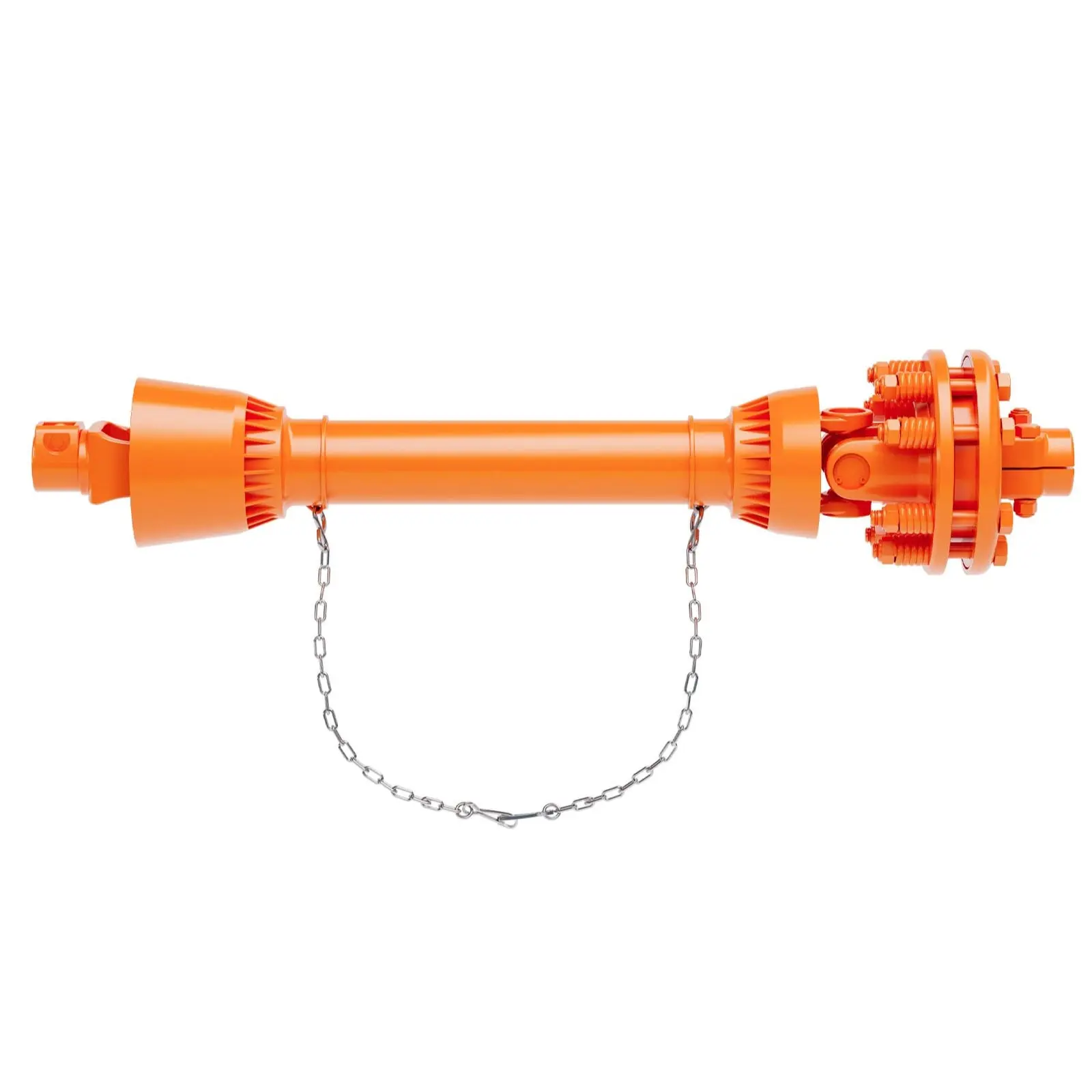 GARVEE Series 4 PTO Shaft - 1-3/8" Drive Shaft with Swivel Universal Joint, 6 Spline Yoke Ends, Slip Clutch, 31.5"-41" or 43"-57" Inches, 35 lbs, Durable for Tractors, Bush Hog, Finish Mowers, 35 Pounds