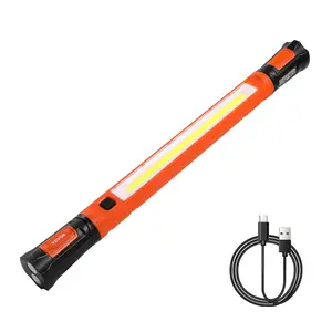 【FathersDayGift】 VEVOR Underhood Work Light, 1250LM, 6000mAh Rechargeable Magnetic Bright LED Light, Portable Cordless Mechanic Work Light Bar, for Car Repairing Inspection Garage Workshop Emergency Home Lighting