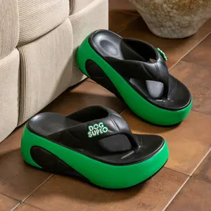 Women's VMI Thick-Sole EVA Flip Flop Sandal - Comfortable, Fashionable Footwear for Indoor/Outdoor, Beach Use, Shoe, Flipflop
