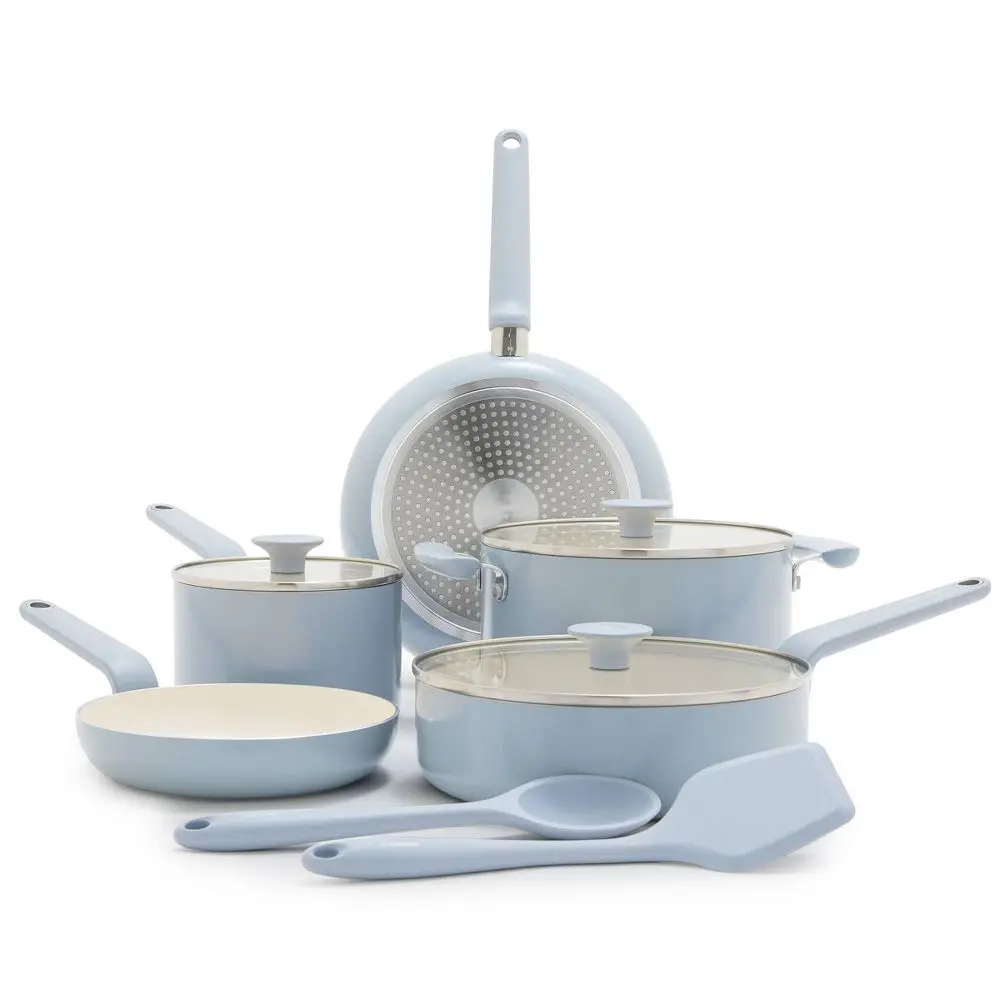 GreenPan Rio Advanced 10pc Ceramic Nonstick Cookware Set Stardew