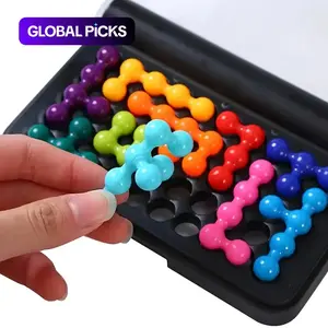 3D Puzzle Logic Space Toy, Colorful Beads Game, DIY Brain-Training Educational Toy for Kids, Birthday Gift, Montessori Puzzles Gift #GLOBAL PICKS