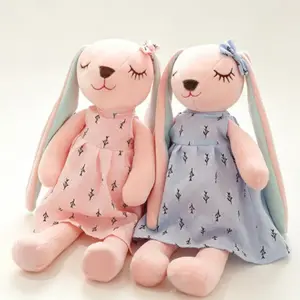 Cute Rabbit Design Plush Toy, Soft Filled Bunny Doll, Cartoon Rabbit Puppet, Birthday Gift, Home Decoration