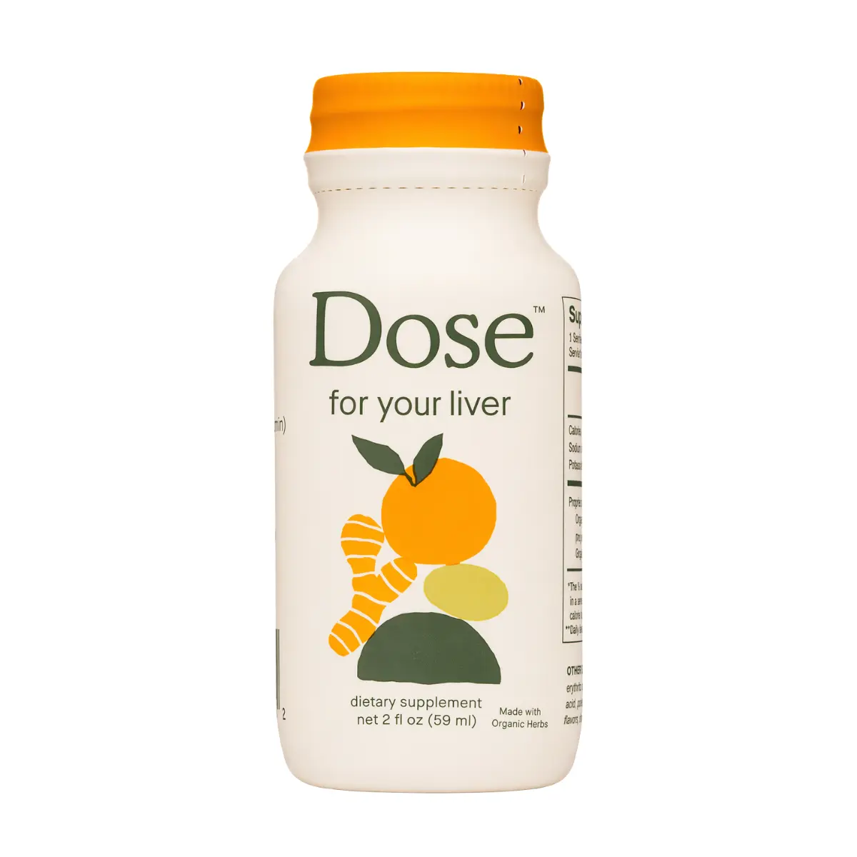 Liver Support Detox Wellness Shot 2 fl oz Liquid Supplement with Milk Thistle Turmeric Ginger Dandelion Daily Cleanse for Liver Gut Health Digestion Support Vegan Gluten Free Sugar Free Easy to Drink