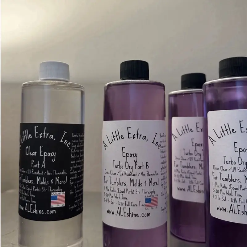 CRAFTING EPOXY Quart Kit of Turbo Dry (Our fastest drying formula)