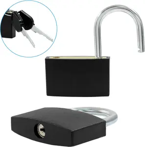 Small Padlock With Keys, Portable Backpack Suitcase Safety Lock, Security Lock, Gym Locker Lock, Lock For Gym Locker