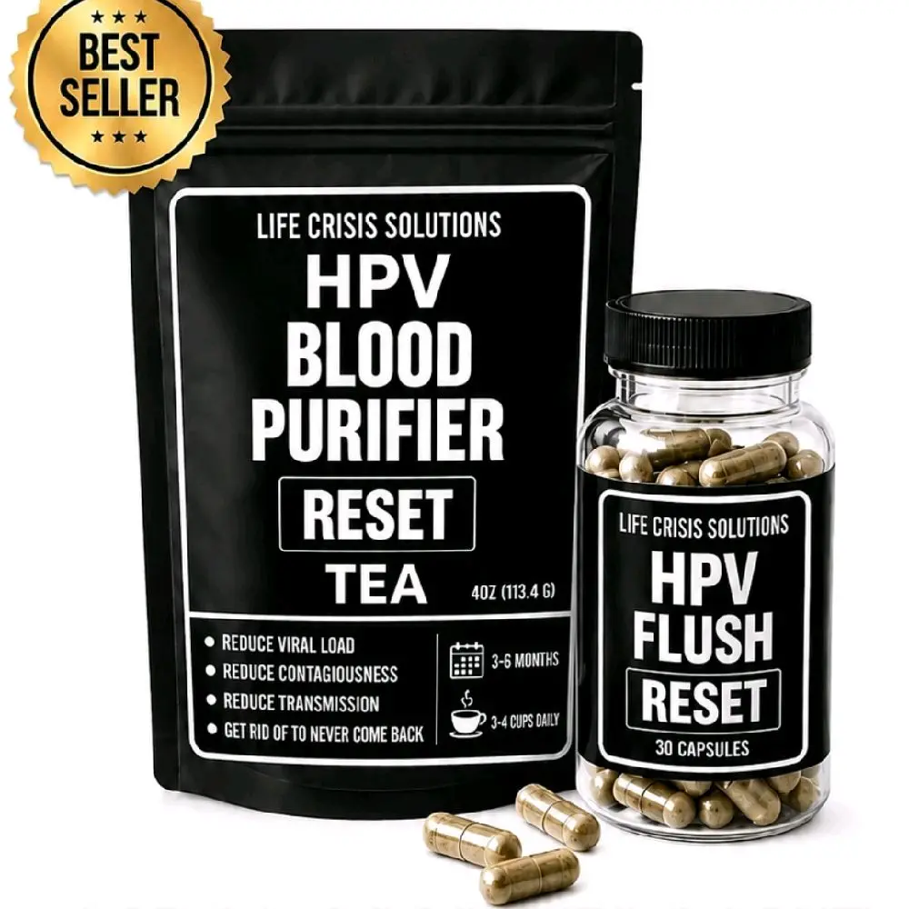 NO HPV LABEL OPTION AVAILABLE- BEST HERBS IN WORLD -HPV 100% NATURAL ORGANIC HERBAL KIT  TEA