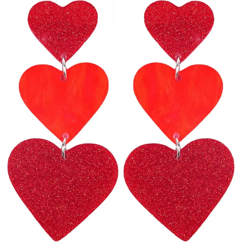 3 Hearts Red